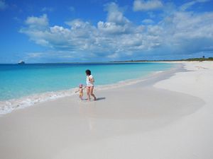 La spiaggia di Cocoa Point