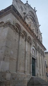 Troia la facciata della Cattedrale