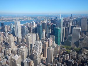 la vista dall'Empire State Building