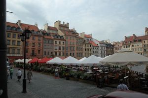 La piazza del Mercato