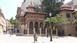 la chiesa dedicata agli Arcangeli Michele e Gabriele