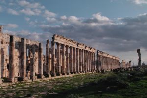 le colonne del cardo a Apamea