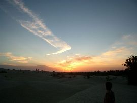 il tramonto
